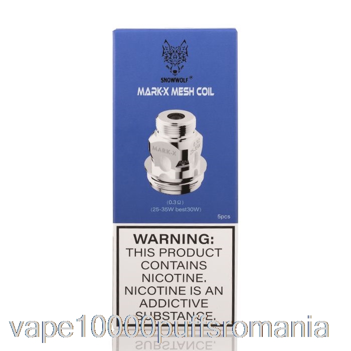Bobine De Schimb Vape Romania Snowwolf Mark-x Bobine 0.3ohm